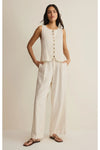 Roman Linen Vest