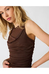Roman Knit Top Walnut