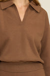 JULIE POLO SWEATER