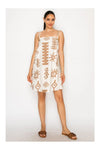SANTORINI SUNPLAY MINI DRESS