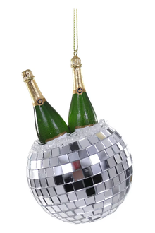  Champagne Disco Ornament