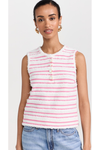 Fringe Striped Top