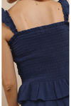 Ruffle Smocked Top