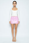 Sequins Mini Skirt
