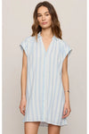 Shellbound Striped Dress