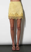 Sutton Lace Hem Mini Skirt
