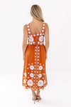 Ember Midi Skirt Set - Burnt Orange