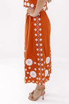 Ember Midi Skirt Set - Burnt Orange
