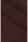 Close-up of brown fabric texture. 