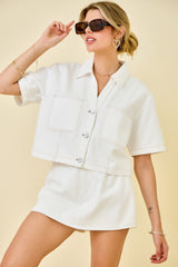 White Dani Top