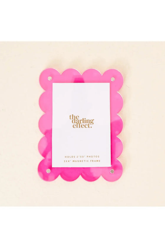 Mini Frame Magnet Pink