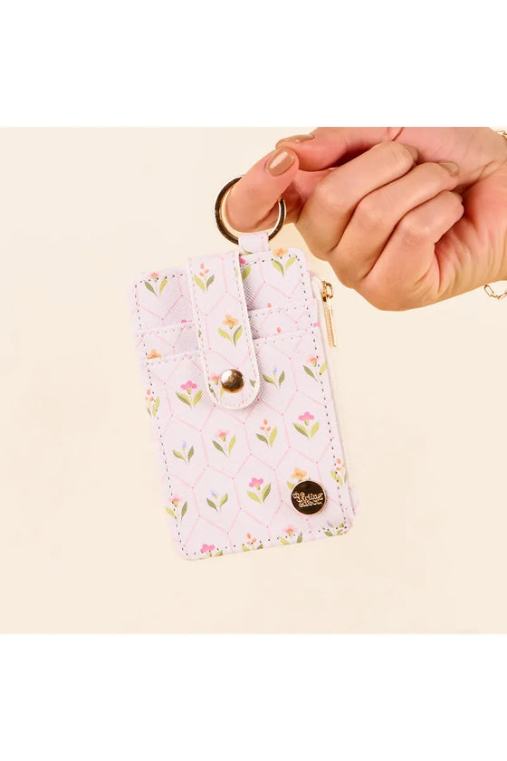 Keychain Wallet Floral
