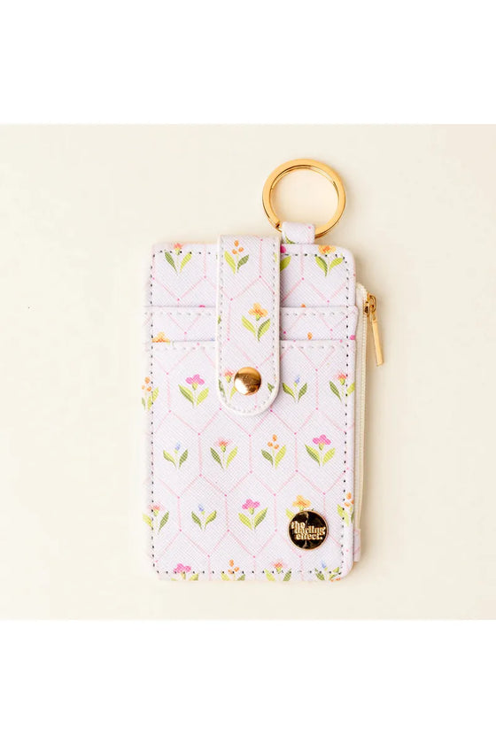 Keychain Wallet Floral