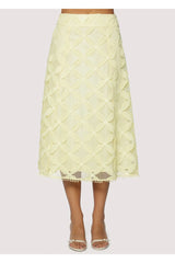 MALDIVES BLOOM MIDI SKIRT