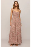Mindy Floral Dress Sandshell