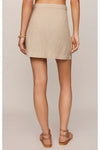 Ellery Linen Skirt Flax