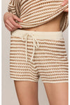 Lyla Striped Sweater Short