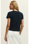 Junie Slub Tee Shirt Eclipse