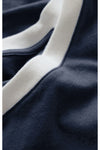 Modern Colorblocked V-Neck Tee
