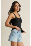 Renae Premium Rib Tank Top