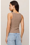 Rowe Scoop Tank Heather Ash