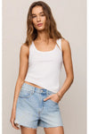 Rowe Scoop Tank White