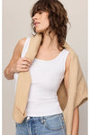 Larkin Embroidered Tank White
