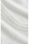Larkin Embroidered Tank White
