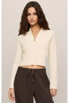 Summit Half Zip Sweater Sandstone
