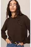 Coming Up Sweater Dark Chocolate