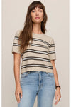 Gatewood Stripe Sweater Light Oatmeal Heather