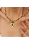 Apres Green Necklace