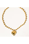 Paris Heart Necklace