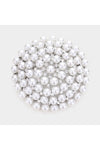 Pearl Cluster Brooch