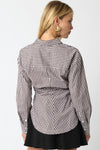 Avery Gingham Top