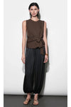 Lola Sleeveless Side Tie Blouse