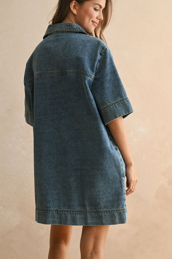 Sarah Denim Dress