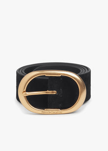  Suede Jean Belt Black
