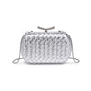 Silver Allison Evening Bag