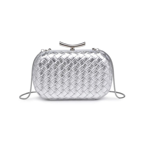 Silver Allison Evening Bag