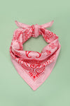 Paisley Pink Scarf