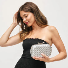 Silver Allison Evening Bag