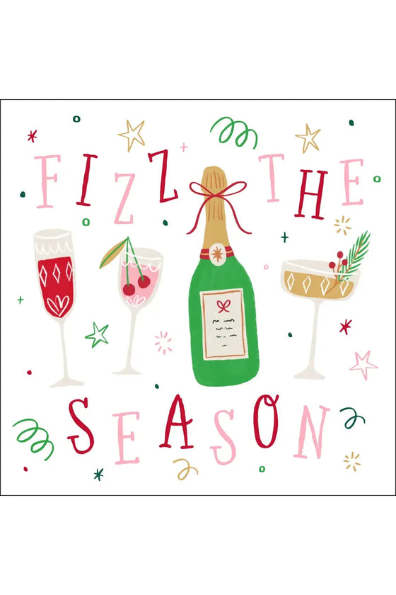 Fizz the Season Napkins