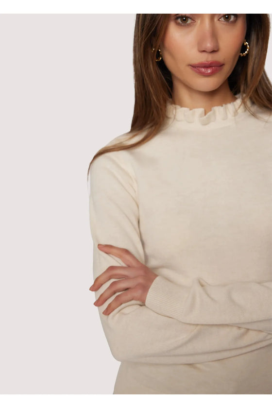 Elena Mock Neck Top