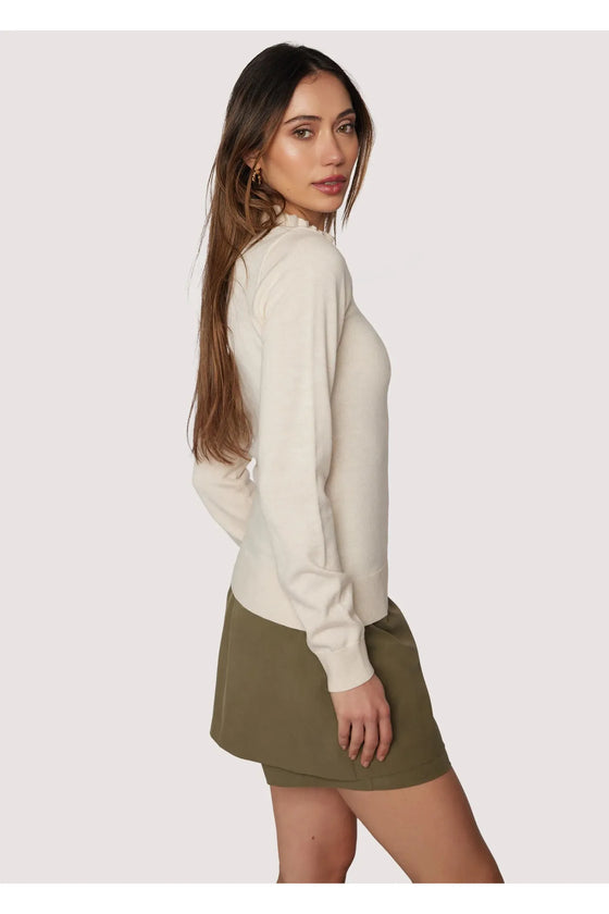 Elena Mock Neck Top