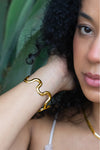 Alma Cuff 18k Gold Plated
