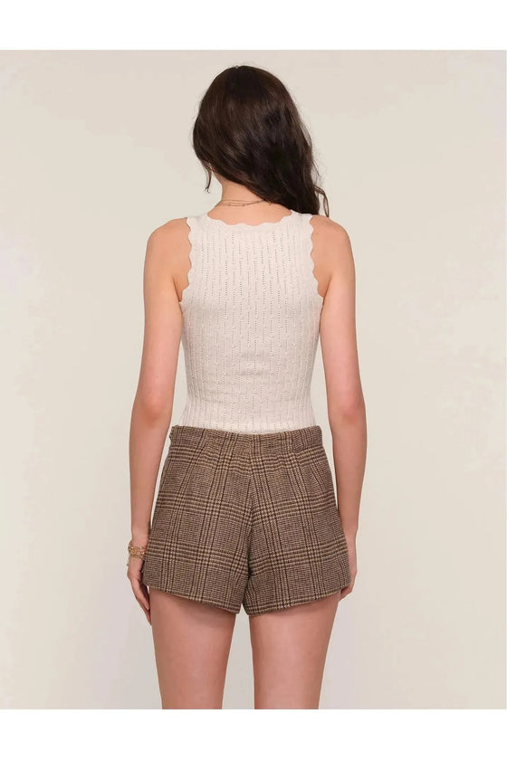 Plaid Freya Skort