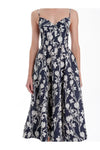 Winona Print Midi Dress