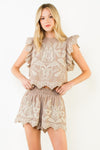 Klara Embroidered Blouse