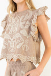 Klara Embroidered Blouse